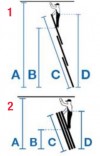 Stabilo® Professional Sprossen-SeilzugLeiter, dreiteilig - Alu - Arbeitshöhe 12.95 m - 3 x 18 Sprossen