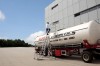 Stabilo® Tankwagenleiter Rundkorb, Plattform Alu gerieft mit Kunststoff-Bereifung