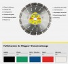 Klingspor DT 600 F Supra Diamanttrennscheibe für Winkelschleifer - 180 x 22.23 mm