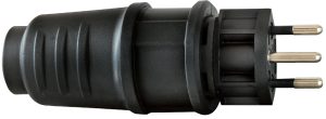 Schutzkontakt-Stecker/-Kupplung 230 / 400 Volt