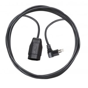 Qualitäts-Kunststoffkabel mit Winkelstecker 3-polig, 3 bis 5 m