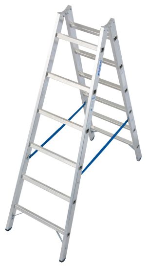 Stabilo® Professional Sprossen-DoppelLeiter, Aluminium