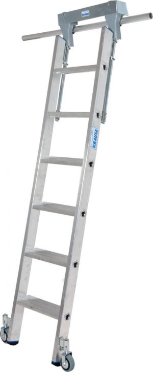 Stabilo® Stufen-RegalLeitern Rundrohr-Schienenanlage