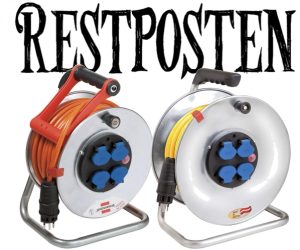 Restposten Stahlblech-Kabeltrommeln