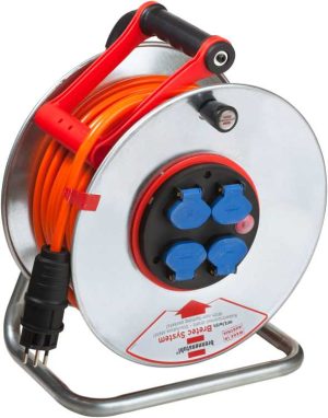Kabeltrommeln 230 Volt aus Stahlblech