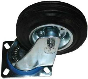 Ø 125mm Lenkrollen für 400 Liter Stahlcontainer
