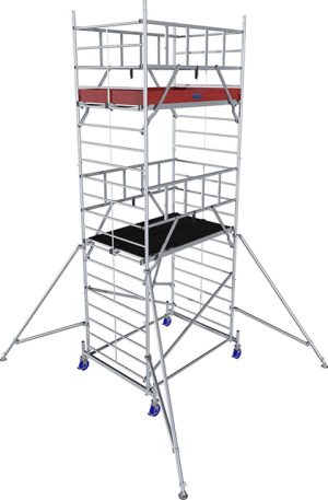 Monto® ProTec®XXL-System Alu-Fahrgerüst, Breitaufbau