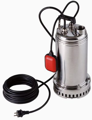 Für leichtes Schmutz-, Trübes-, und Regenwasser mit Festanteilen bis Ø 40 mm