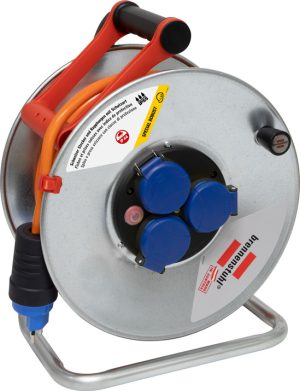 Stahlblech-Kabeltrommeln IP55, Typ T13/10A