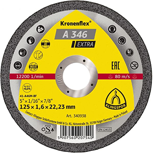 A 346 Extra - Edelstahl, Stahl, Aluminium