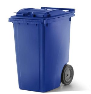 2-Rad Kunststoffcontainer mit Deckel