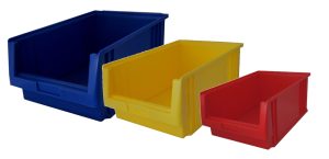 Sichtlagerkästen für Boxenregale