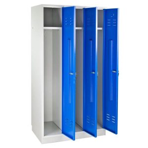 Spinde mit 3 Abteilen
