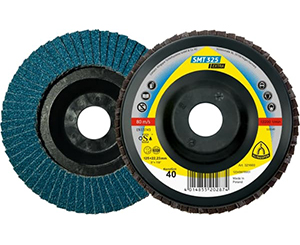 SMT 325 Extra - Ø 115-125 x 22.23 mm - Gerade/gewölbt 12° - Zirkonkorund - Edelstahl, Stahl