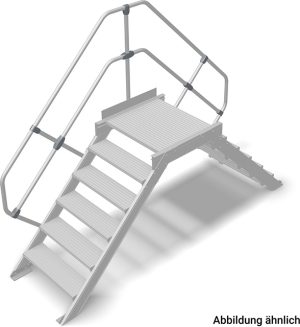 Stabilo® Überstieg - Stufenbreite 80 cm - Neigung 60°