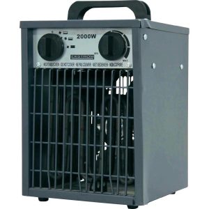 Ekström 2kW Elektro-Heizlüfter 230V, grau