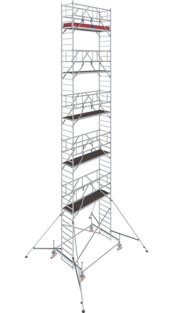 Stabilo® Fahrgerüst-Serie 100 - Arbeitshöhe bis 12.50 m - Feldlänge 2.50 m