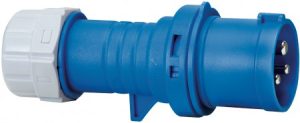 CEE-Stecker 3-polig, IP44 - 230 V/16 A - VE = 5 Stück