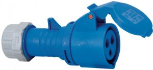 CEE-Kupplung 3-polig, IP44 / 230 V/16 A - VE = 4 Stück