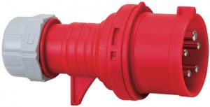 CEE-Stecker 5-polig, IP44 - 400 V/16 A - VE = 5 Stück