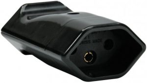 Schutzkontakt-Kupplung T13, 3-polig, IP20, 230 V / 10 A, VE = 10 Stück