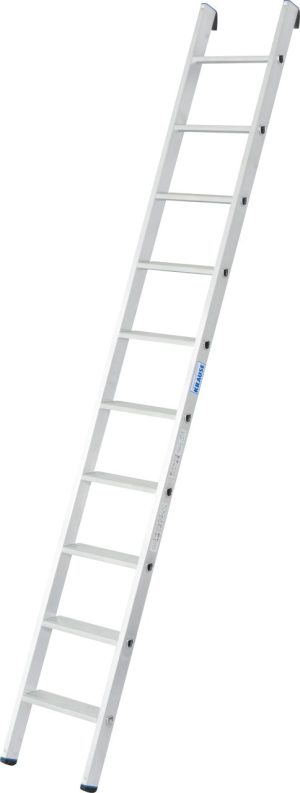 Stabilo® Professional Stufen-AnlegeLeiter, einteilig - Alu - Arbeitshöhe 3.60 m - 1 x 10 Stufen