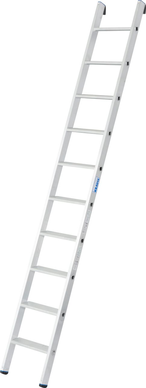 Stabilo® Professional Stufen-AnlegeLeiter, einteilig - Alu - Arbeitshöhe 3.60 m - 1 x 10 Stufen