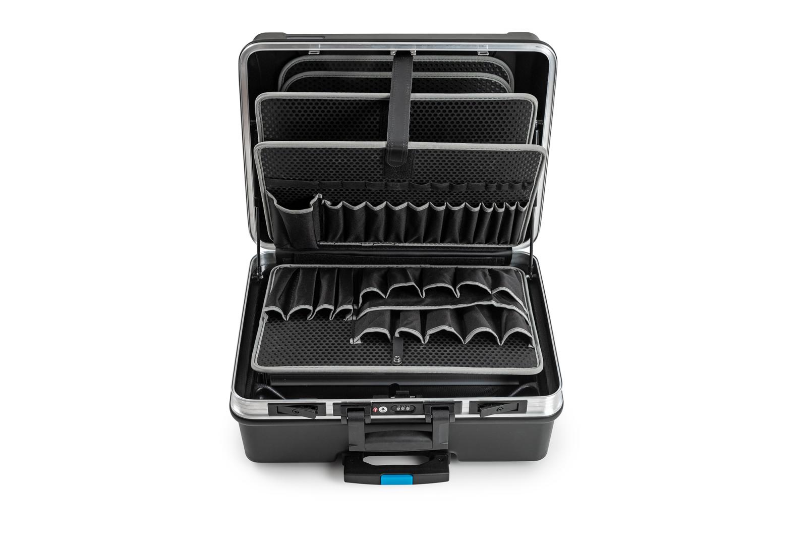 B&W Orca 115.05 HDPE-Werkzeugkoffer 42 L Volumen, schwarz (leer) – Bild 3