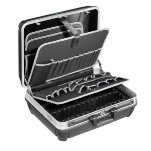 B&W shark 115.03/POCKETS HDPE-Werkzeugkoffer 34 L Volumen, schwarz (leer)