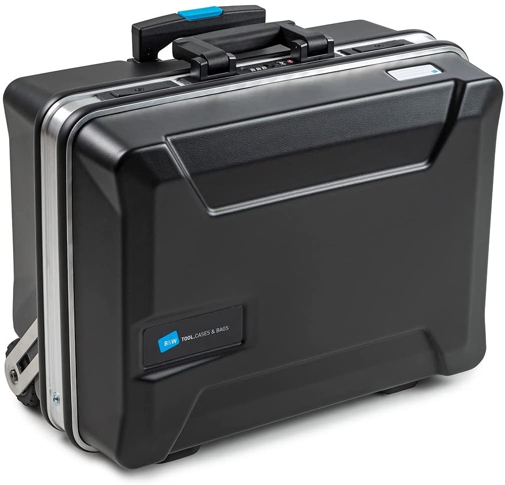 B&W Orca 115.05 HDPE-Werkzeugkoffer 42 L Volumen, schwarz (leer) – Bild 4