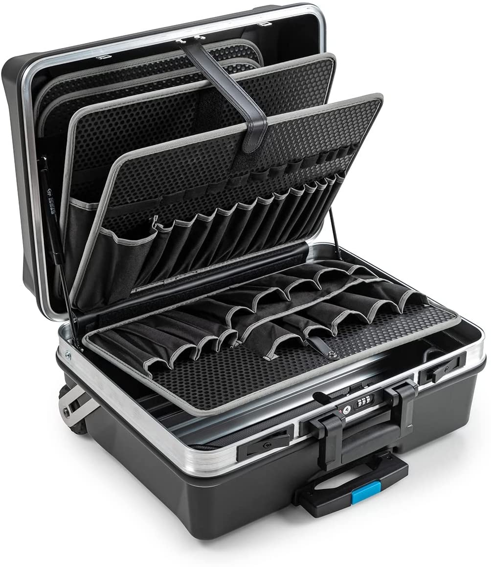 B&W Orca 115.05 HDPE-Werkzeugkoffer 42 L Volumen, schwarz (leer) – Bild 2