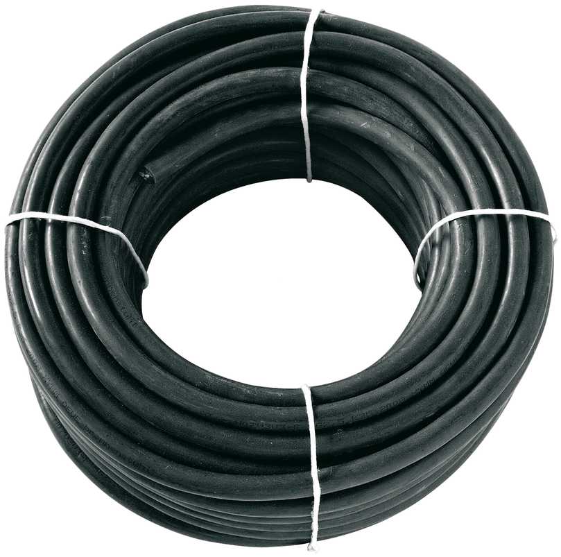 Kabelring Kunststoff, IP20 - 100 m / H05VV-F 3G1.0 / 230 V - schwarz