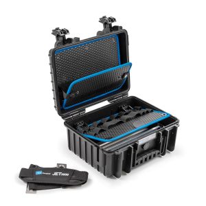 B&W JET 3000 117.16/LOOPS PP-Werkzeugkoffer, schwarz (leer)