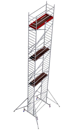 Monto® ProTec® Alu-Fahrgerüst – Arbeitshöhe bis 12.30 m