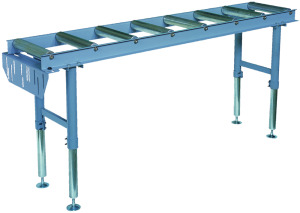 Proton Zufuhrrollbahn BxL 360x2000 mm, höhenverstellbar von 650-1000 mm