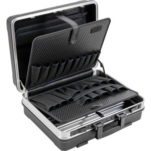 B&W base 120.02/POCKETS ABS-Werkzeugkoffer, schwarz  (leer)