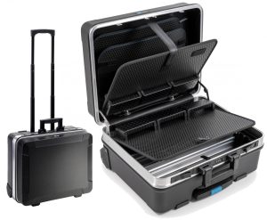 B&W go 120.04/MODUL Mobiler ABS-Werkzeugkoffer, schwarz  (leer)