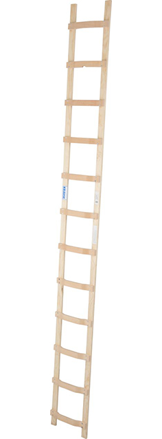 Stabilo® Professional DachLeiter - Holz - Länge 3.35 m - 12 Sprossen