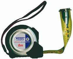 VOGEL Taschen-Bandmass 8m