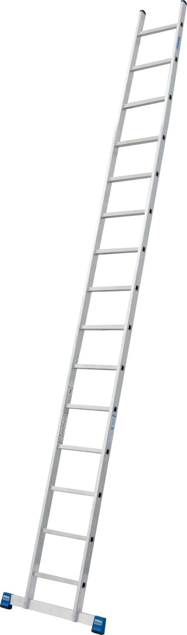 Stabilo® Professional Sprossen-AnlegeLeiter, einteilig - Alu - Arbeitshöhe 5.25 m - 1 x 15 Sprossen