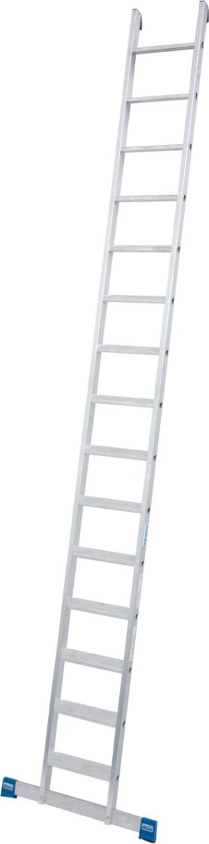 Stabilo® Professional Stufen-AnlegeLeiter, einteilig - Alu - Arbeitshöhe 4.80 m - 1 x 15 Stufen