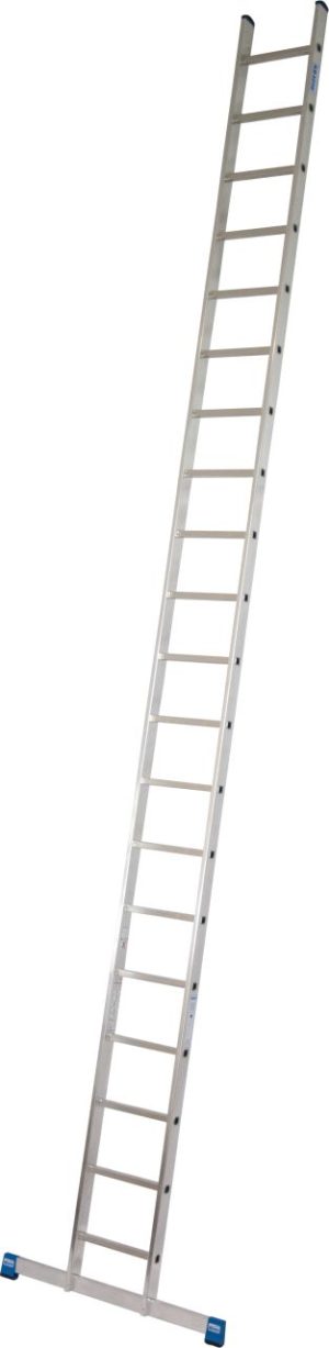 Stabilo® Professional Sprossen-AnlegeLeiter, einteilig - Alu - Arbeitshöhe 6.60 m - 1 x 20 Sprossen