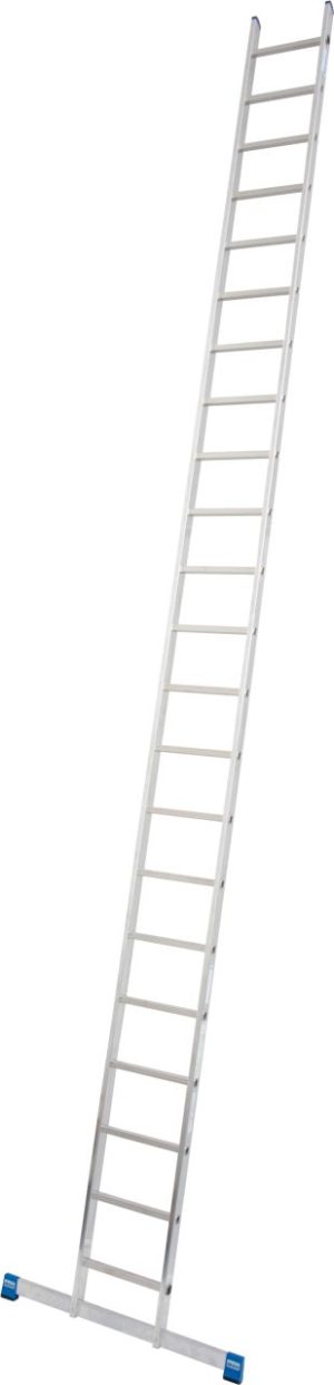 Stabilo® Professional Sprossen-AnlegeLeiter, einteilig - Alu - Arbeitshöhe 7.10 m - 1 x 22 Sprossen
