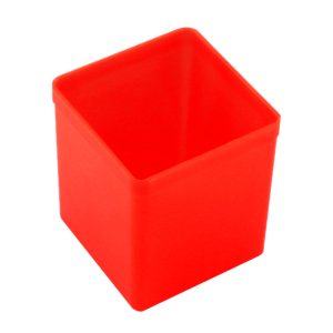 EcoSystem 2B1 Kunststoffbox rot 54x54x63 mm