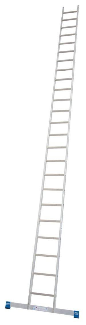 Stabilo® Professional Sprossen-AnlegeLeiter, einteilig - Alu - Arbeitshöhe 7.65 m - 1 x 24 Sprossen