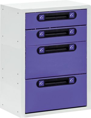 EcoSystem VLK 56.4 Schubladenschrank LxTxH 507x360x724 mm
