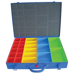 EcoSystem OK 66.23 Sortimentskoffer mit 12x2B1; 6x2B2; 3x2B3; 2x2B4 Boxen