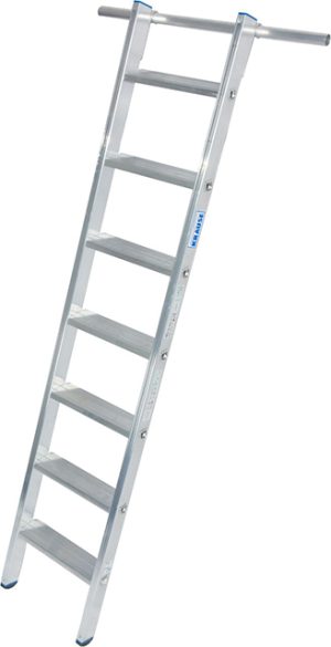 Stabilo® Professional Stufen-RegalLeiter, einhängbar - Alu - 1 Paar Einhängehaken - Arbeitshöhe 2.90 m - 1 x 7 Stufen