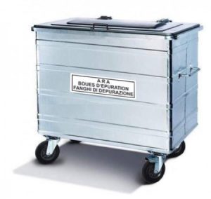 800 Liter Stahlcontainer ARA