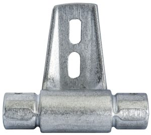 Stabilo® Professional Zwischenhalter für RegalLeiter-Rundrohr-Schienenanlage